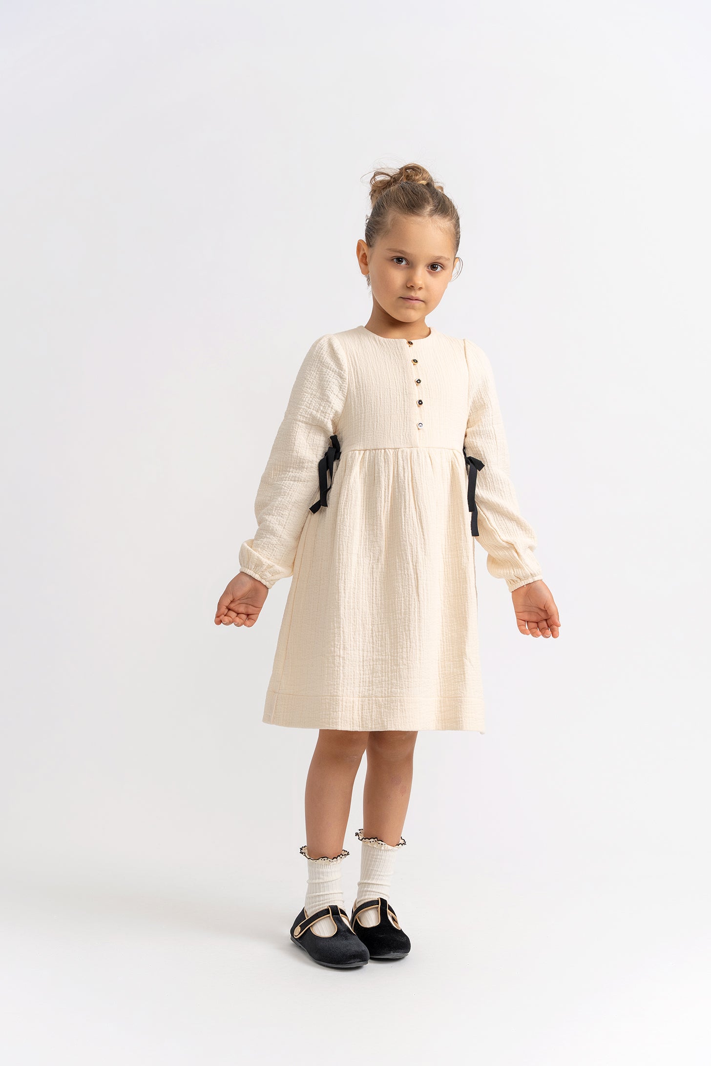 Three Little Tots Woven Ribbon Dress
