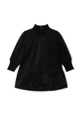 Textured Velvet Dress