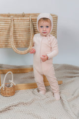 Three Little Tots Velour Pompom Onesie, additional product photo