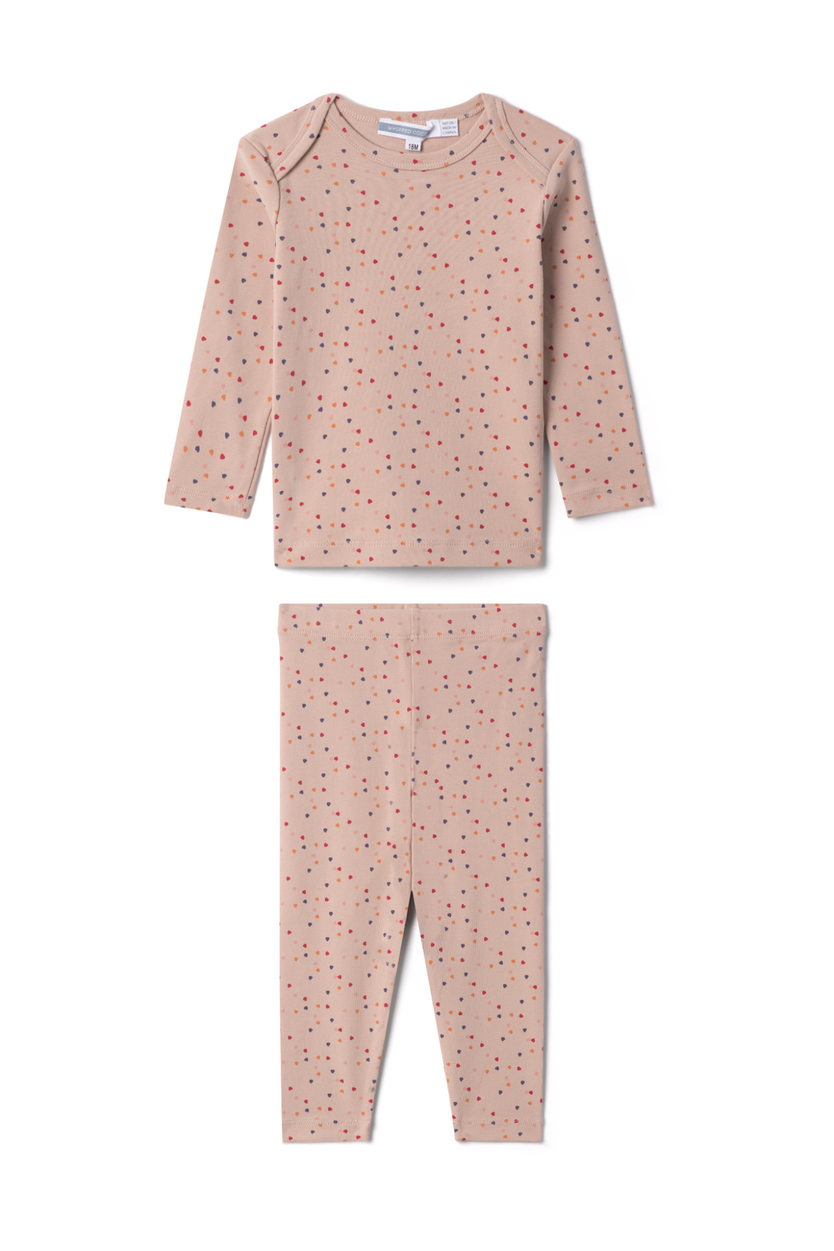 Three Little Tots Sprinkle Stars Print Set, in Pink