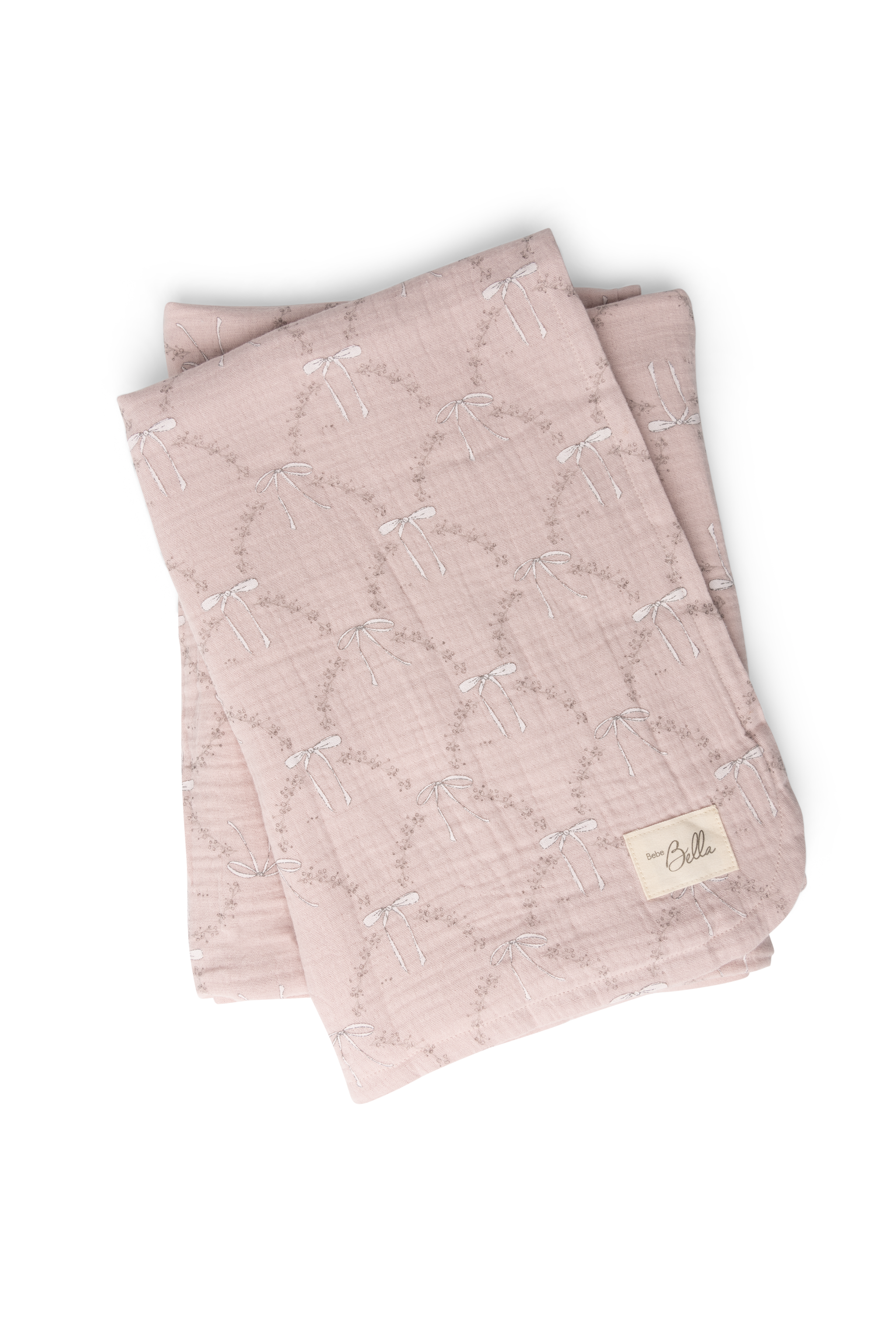 Bow Print Swaddle