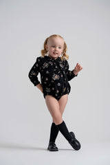 Three Little Tots Floral Brocade Bubble