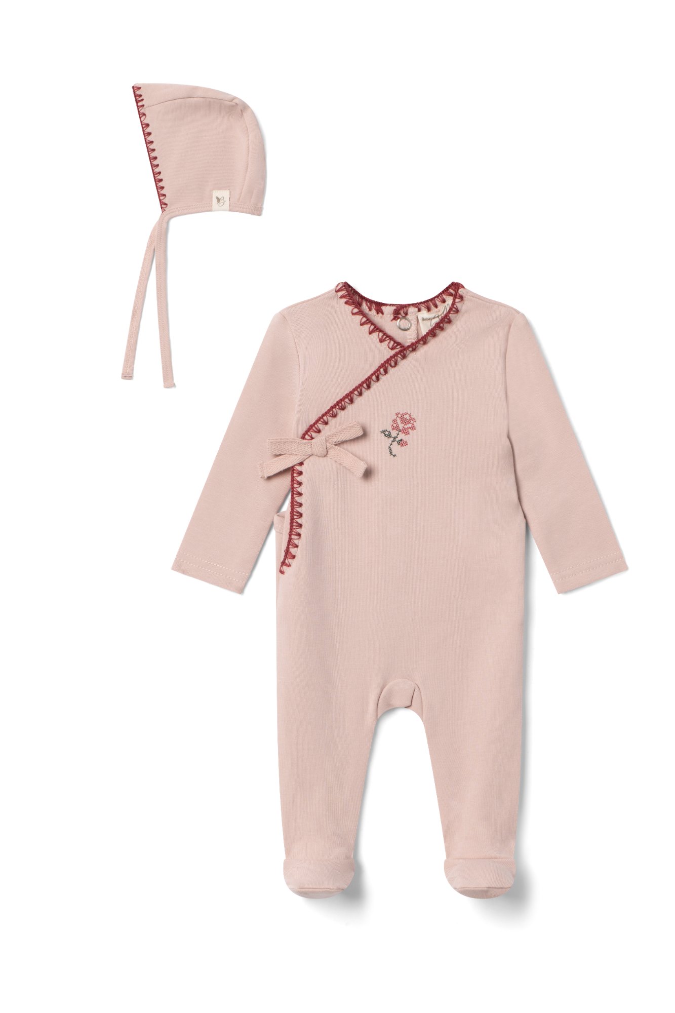 Three Little Tots Embroidered Onesie