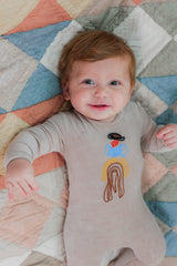 Three Little Tots Ballerina Embroidered Onesie, additional product photo