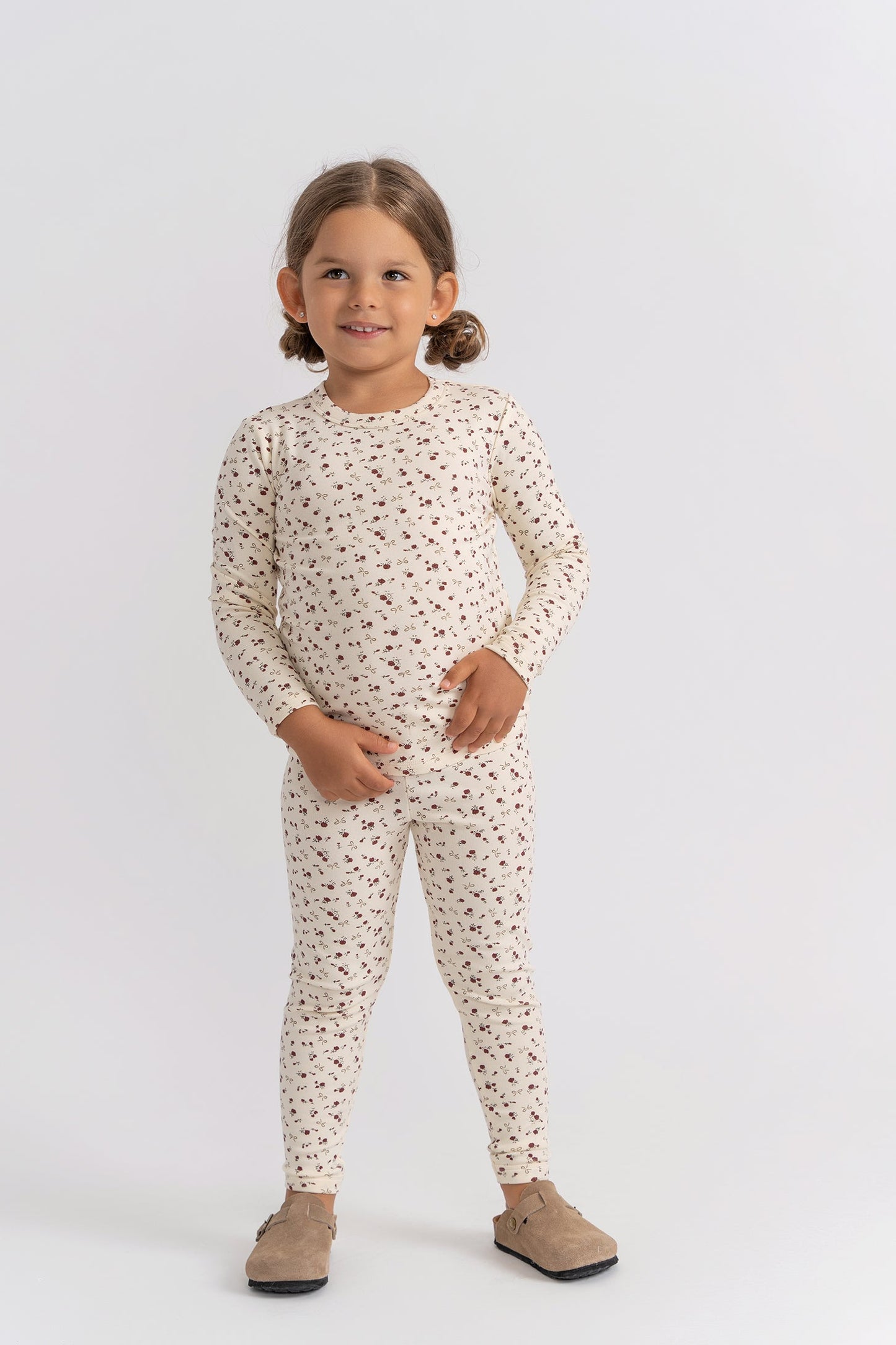 Floral Print 2Pc Pajama Set