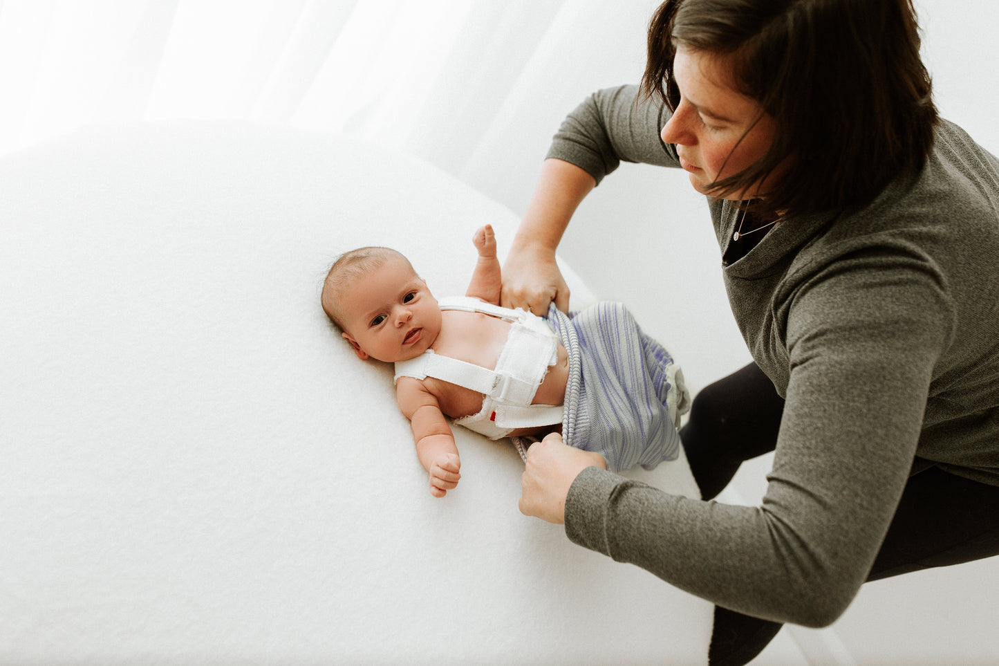 Three Little Tots Baby with Brace Sleep Sack Swaddle Solution, additional view