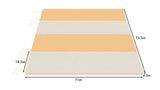 Three Little Tots Walnut Playset Mat, additional product photo