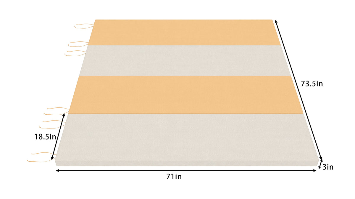 Three Little Tots Walnut Playset Mat, additional product photo