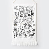 Woodland Alphabet Tapestry