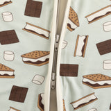 S'more to Love (Convertible Zip Footies) - Blue