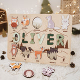 Woodland Name Board