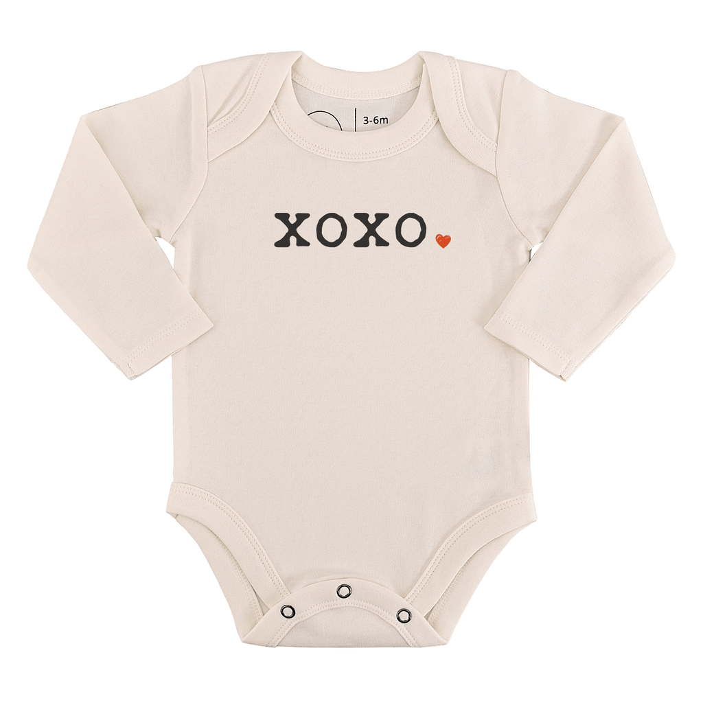 long sleeve graphic bodysuit | xoxo