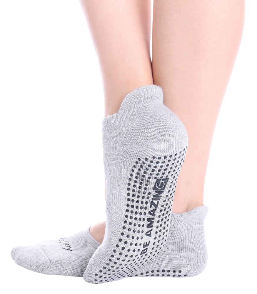 Three Little Tots Non-Slip Women's Hospital Socks Summer Style, alternate angle