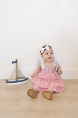 Stripe Ruffle Dress