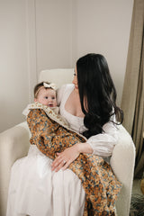 Venetian Floral + Autumn Bloom Lace Muslin Quilt