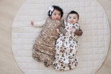 Brown Floral Sleep Sack