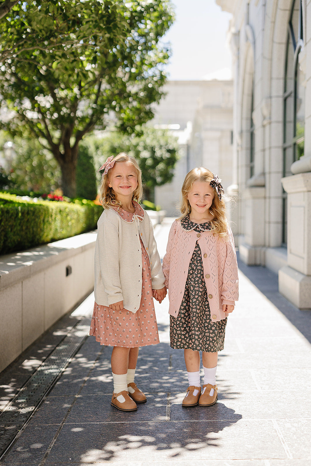 Three Little Tots Olive Bloom Dress, additional view