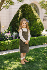 Green Corduroy Dress