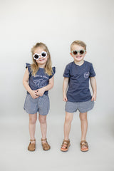 Three Little Tots Born to Bloom Ruffle Tee, extra product detail