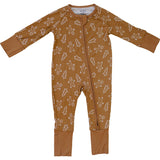 Gingerbread Bamboo Zipper
