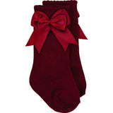 Three Little Tots Mebie High Rise Bow Socks, extra product detail