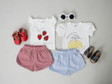 Three Little Tots Strawberry Ruffle Tee, supplementary photo