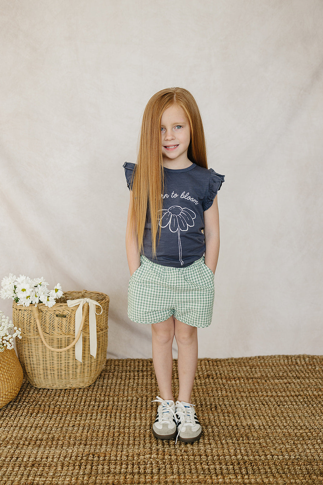 Three Little Tots Born to Bloom Ruffle Tee, additional view