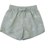 Three Little Tots Sage Surfer Swim Shorts