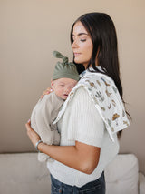 Desert West Luxe Fleece Burp Cloth