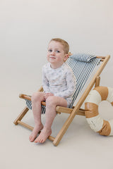 Three Little Tots Star Fish Long Sleeve Swim Set, additional view