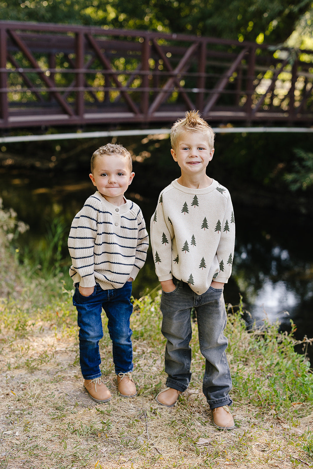 Pine Tree Knit Sweater