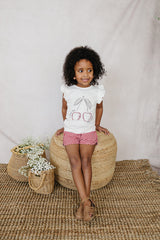 Three Little Tots Cherry Ruffle Tee, alternate angle