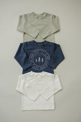 Sage Long Sleeve Cotton Tee