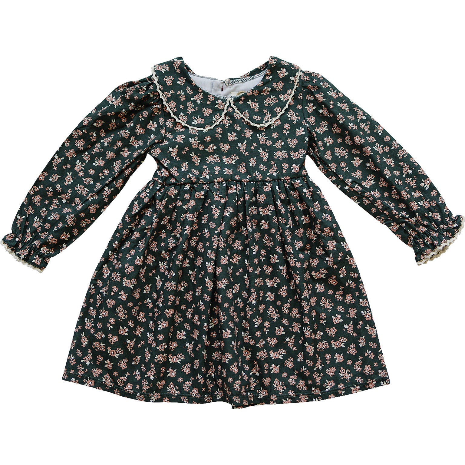 Three Little Tots Olive Bloom Dress