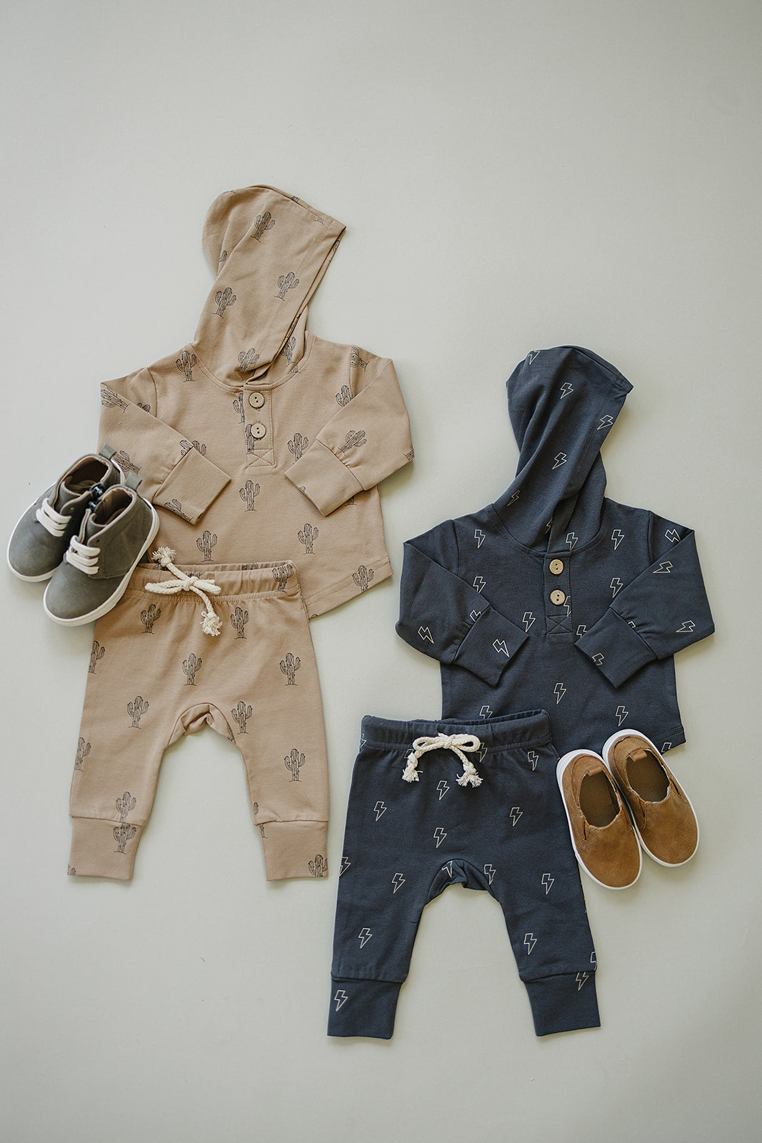 Three Little Tots Cactus Hooded Set, extra product detail