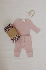 Pink Waffle Set
