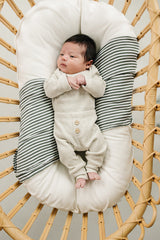 Heather Grey Bodysuit Waffle Set