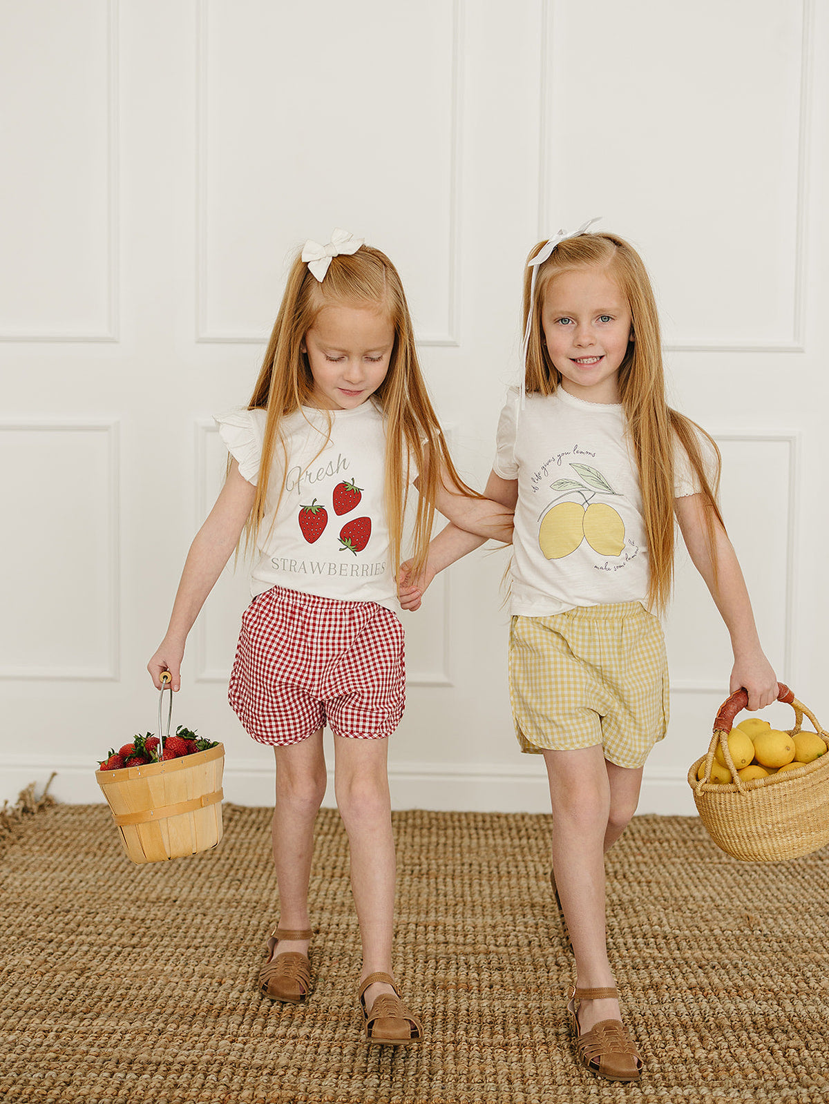 Three Little Tots Lemon Tee, alternate angle