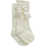 Three Little Tots Mebie High Rise Bow Socks, additional product photo