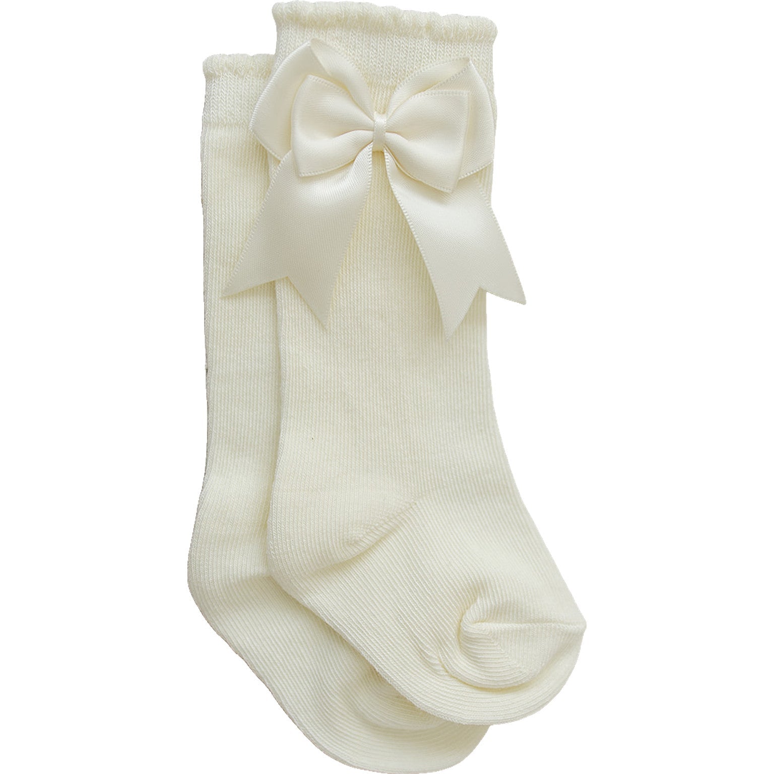 Three Little Tots Mebie High Rise Bow Socks, additional product photo