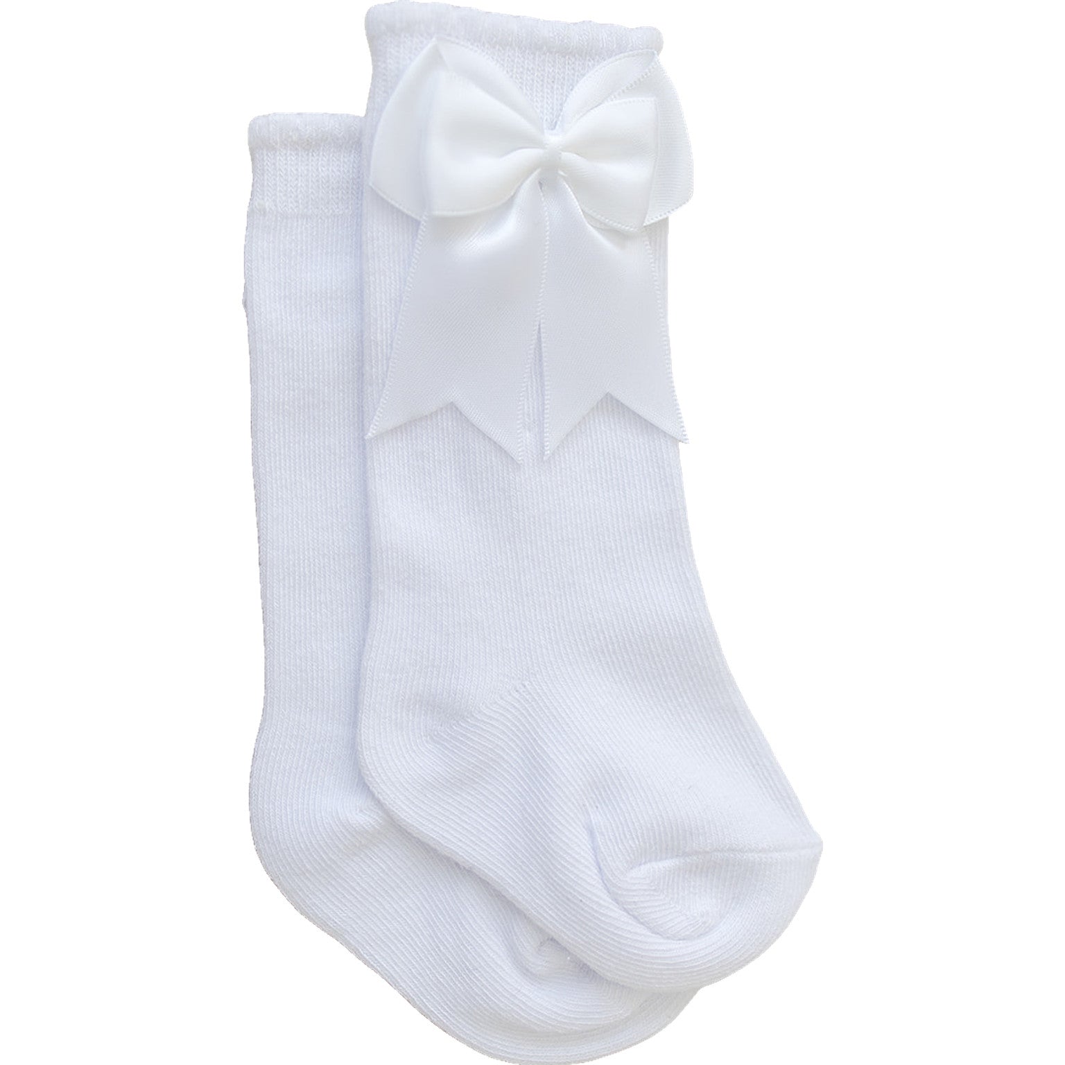 Three Little Tots Mebie High Rise Bow Socks, additional view