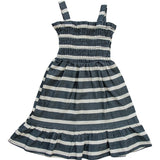 Three Little Tots Stripe Linen Dress