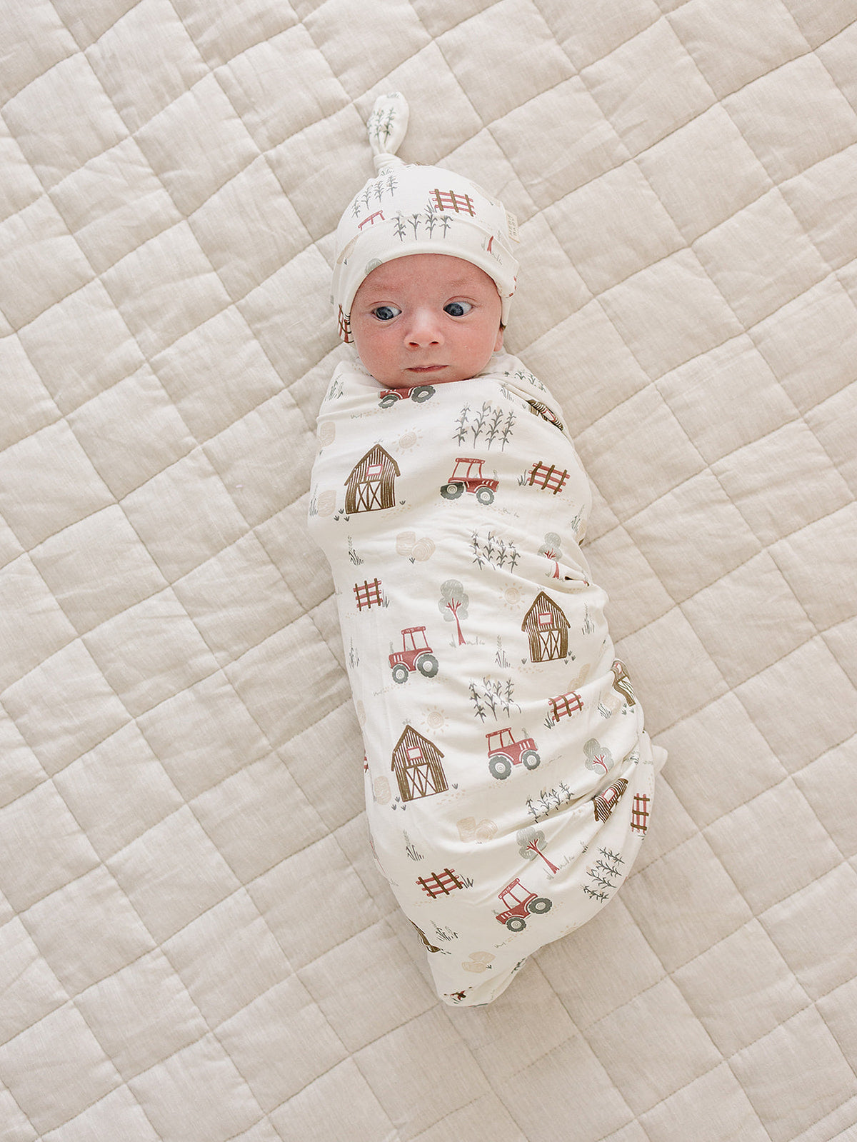 Farmhouse Bamboo Newborn Knot Hat