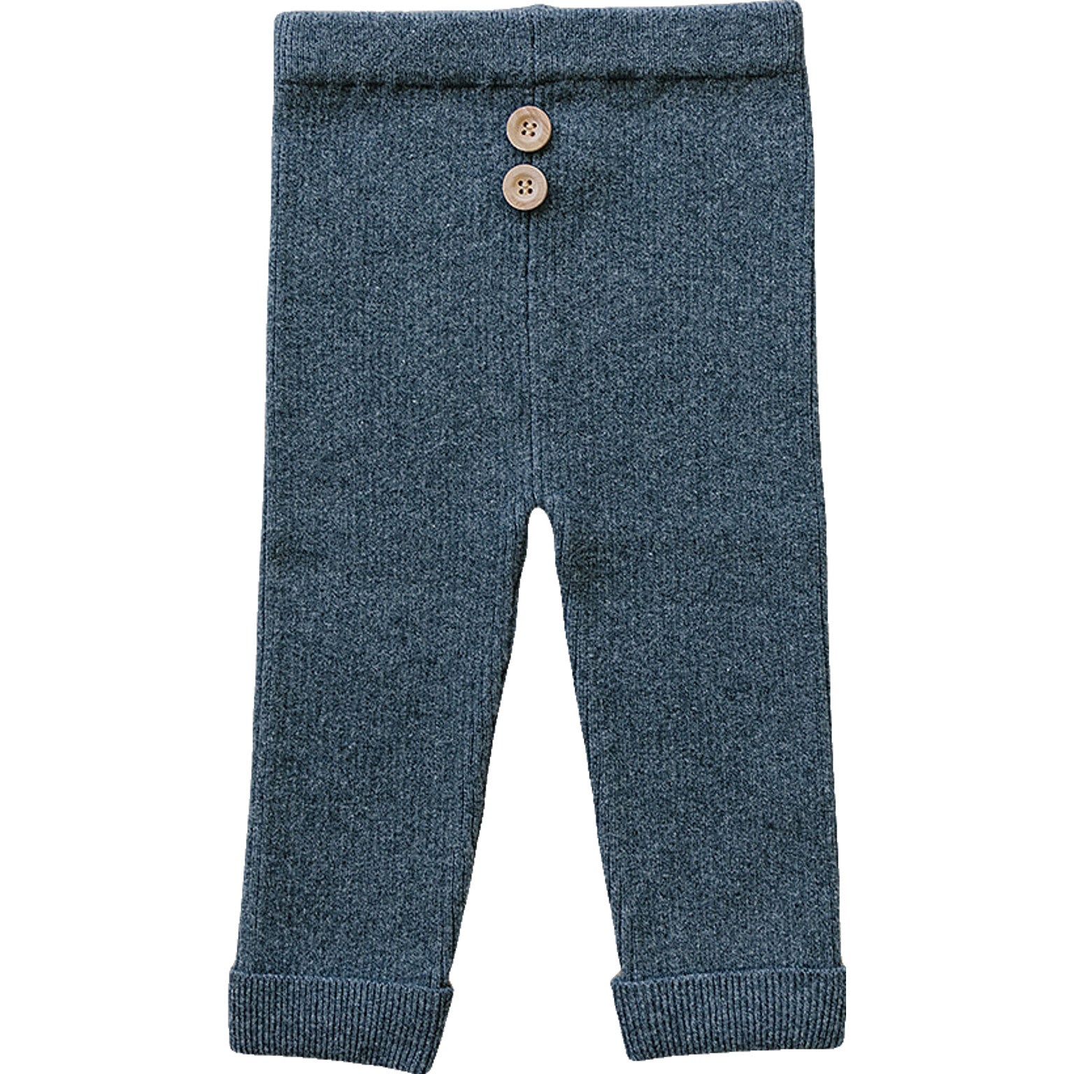 Three Little Tots Charcoal Knit Leggings