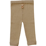 Three Little Tots Toffee Knit Leggings