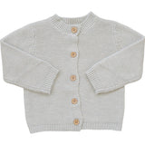 Three Little Tots Oatmeal Knit Button Down Cardigan