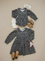 Three Little Tots Olive Bloom Dress, supplementary photo