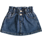 Three Little Tots Dark Wash Denim Skirt