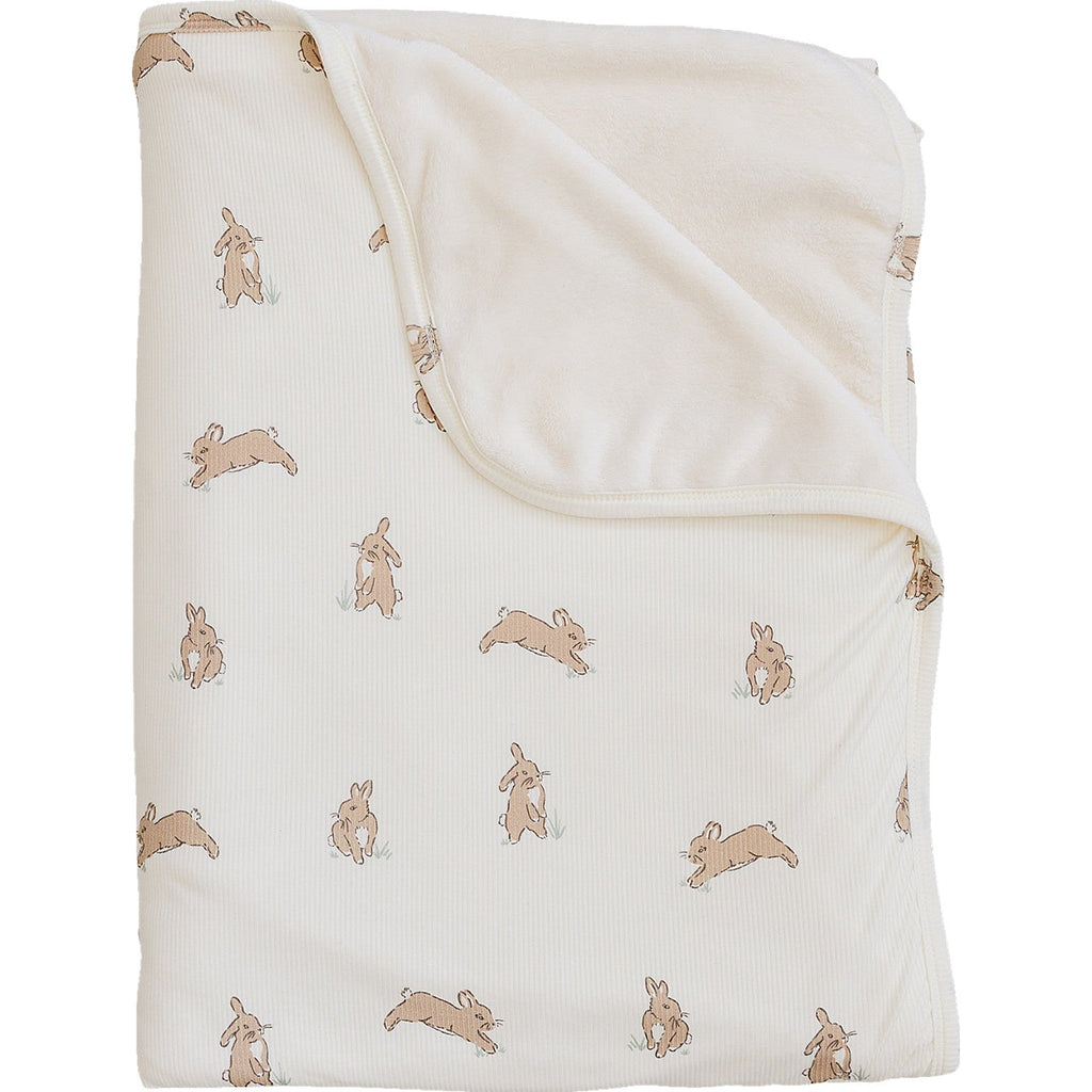 Bunny Ribbed Bamboo Fleece Quilt