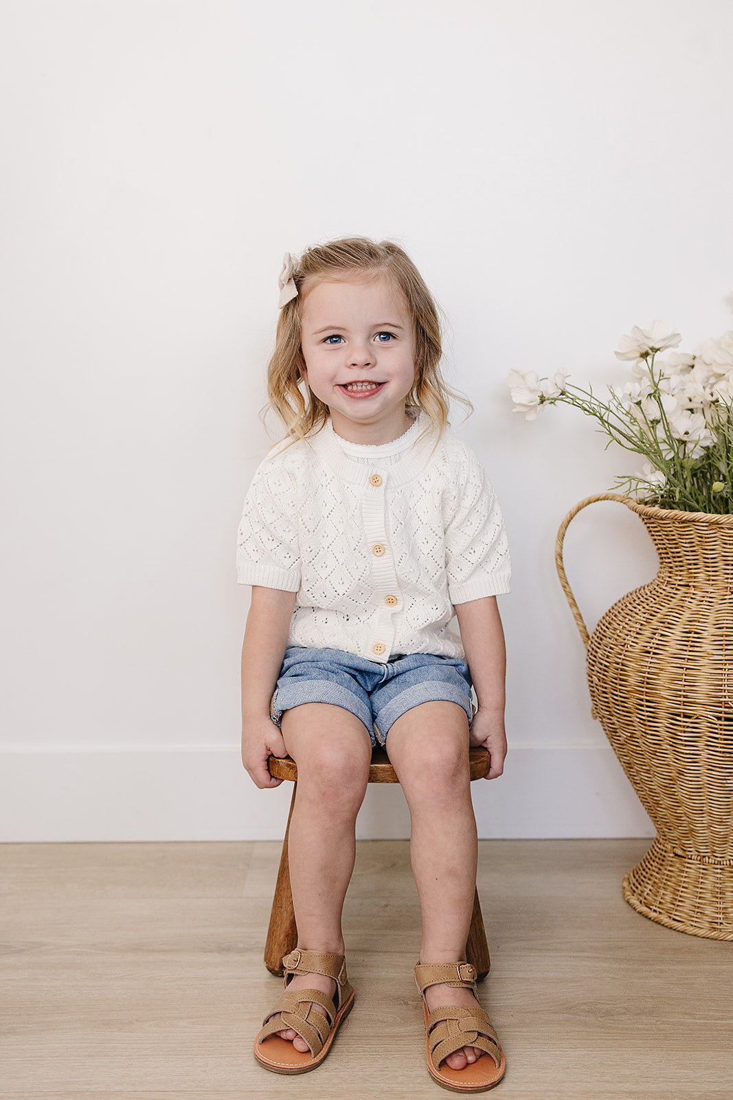 Three Little Tots Denim Shorts, additional view